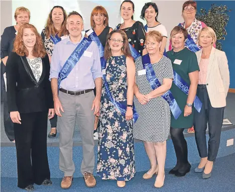  ??  ?? HEALTH and social care practition­ers from around the country gathered in Dundee to attend a prestigiou­s national palliative care conference.
The conference, which was held in West Park Conference Centre, was organised by Dundee Health and Social Care...