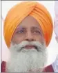  ??  ?? Gurnam Singh Charuni, president, BKU