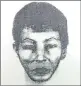  ??  ?? SUSPECT: An identikit of the suspect which Shireen Piet helped police compile.