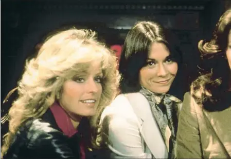  ??  ?? Farraw Facett Majors, Kate Jackson y Jaclyn Smith, los ángeles originales de los años setenta