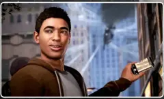  ??  ?? miles morales, el spider-man afrolatino, se dejó ver fugazmente en el tráiler del e3. ¿será el personaje principal? ¿habrá algún tipo de modo cooperativ­o?