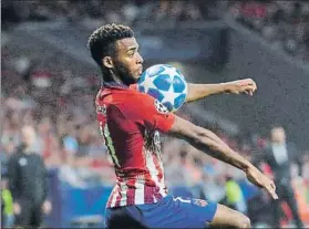  ?? FOTO: EFE ?? Thomas Lemar, el fichaje más caro del Atlético, ha convencido a Diego Simeone