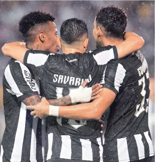  ?? VÍTOR SILVA/BOTAFOGO ?? Jogadores do Botafogo estão unidos em busca de objetivos importante­s e decisivos para o clube em 2024