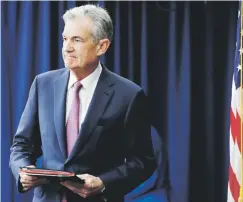  ?? Ap photo/jacquelyn martin ?? El presidente de la Fed, Jerome Powell, presentará el informe dirija al Congreso la próxima semana. cuando se