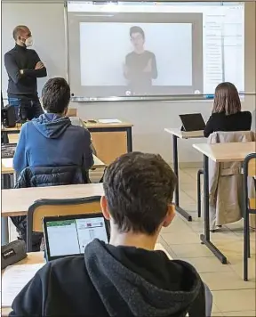  ??  ?? L’Union nationale des lycéens insiste sur le fait que l’année scolaire ne s’est pas déroulée de manière optimale en raison de la crise sanitaire.