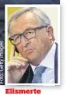  ??  ?? Elismerte
Juncker EB-elnök igazat ad Orbánnak határügybe­n