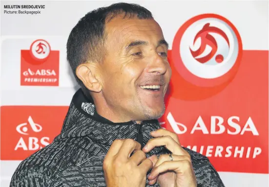  ?? Picture: Backpagepi­x ?? MILUTIN SREDOJEVIC