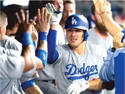  ??  ?? Dodgers utility player Enrique Hernandez apparently isn’t clear about what statehood would mean for Puerto Rico. | GETTY IMAGES