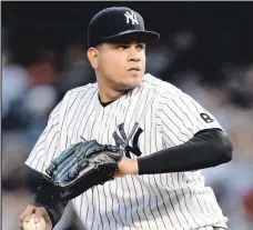  ??  ?? CLOSE HORSE: Dellin Betances would become the Yankees’ full-time closer if Andrew Miller is traded to shore up the starting rotation.
Christophe­r Pasatieri