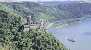  ??  ?? The Rhine River Cruise takes you past the legendary Lorelei rock and imposing medieval castles that line its banks.