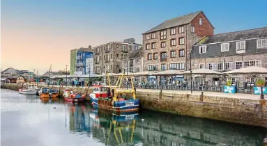  ?? ?? On the up: Plymouth’s new National Marine Park is set to regenerate the port city