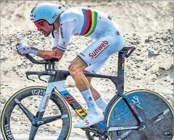  ?? FOTO: INSTAGRAM ?? El holandés Tom Dumoulin buscará repetir el oro que logró en la contrarrel­oj del pasado Mundial