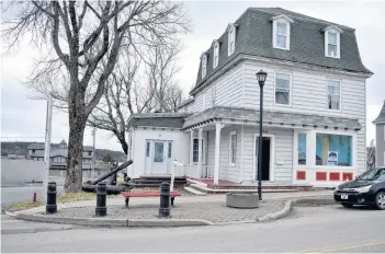  ?? NIKKI SULLIVAN/CAPE BRETON POST ?? Alex Storm’s house, a Louisbourg landmark, is up for sale. Listed at $79,000, Alex and his wife Emily raised their family there, ran a museum on the main floor and hosted many community bonfires. An offer has been made and closing is expected on April 30.