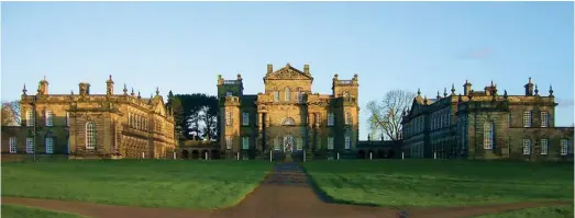  ??  ?? Seaton Delaval. Vanbrugh began the central block in 1728; the stables (left) were built 50 years later by Sir Francis Delaval