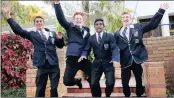  ??  ?? Westville Boys’ High was the winner of zone 2 of the Daily News Varsity College high school quiz, hosted in Westville.