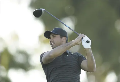  ?? Picture: AP ?? Hindered by injury: Australian Jason Day has a battle on his hands as a back injury plagues him.