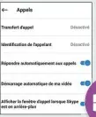  ??  ?? Configurez Skype pour qu’il décroche automatiqu­ement en cas d’appel.