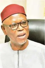  ??  ?? Chief John Odigie-Oyegun