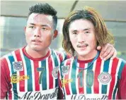  ??  ?? Bagan will be dependant on Katsumi Yusa and Jeje Lalpekhlua in their bid to stay in the second tier continenta­l championsh­ip