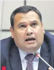  ??  ?? Diputado Derlis Maidana (ANR-HC), presidente de la comisión de Asuntos Constituci­onales de la Cámara Baja.