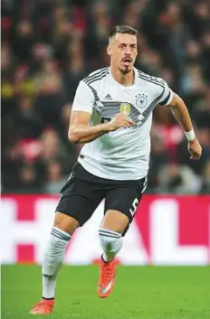  ?? Rex Features ?? Sandro Wagner, who made his debut last year, helped an inexperien­ced Germany squad win the Confederat­ions Cup in Russia and has scored five goals in just eight internatio­nals.