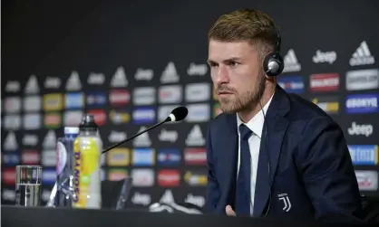  ??  ?? Aaron Ramsey says joining Juventus is a ‘dream’. Photograph: Daniele Badolato - Juventus FC/via Getty