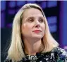  ?? — Reuters ?? The deal ends the nearly five-year reign of Marissa Mayer.