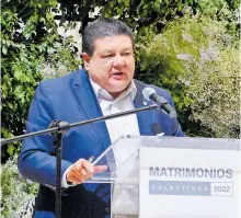  ?? ARCHIVO GERARDO AGUIRRE ?? Secretario Jáuregui ofreció evaluar la situación