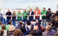  ?? ?? Obra. Dijo Manolo Jiménez que se está haciendo equipo con los municipios, para realizar obras que generen calidad de vida a ciudadanos.