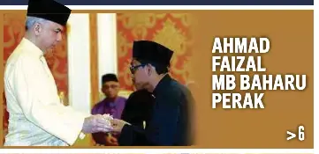 Ahmad Faizal Mb Baharu Perak Pressreader