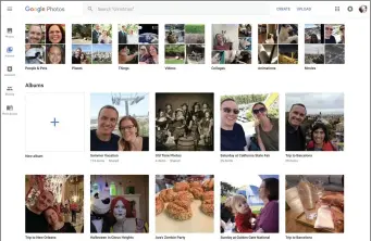  ??  ?? Google Photos is fast, smart, and maybe a better place to back up all your digital memories than Apple’s Photos app