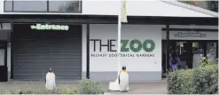  ??  ?? The Fire Service was called to Belfast Zoo yesterday to deal with incident