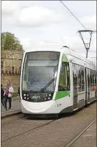  ??  ?? Les nouvelles lignes de tram sont estimées à 325 millions d’euros.
