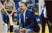  ?? Contribute­d photo/Quinnipiac athletics ?? Quinnipiac men’s basketball coach Tom Pecora, whose team lost in the MAAC tournament semifinals on Friday.