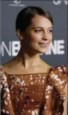 ?? GETTY ?? Alicia Vikander is in talks to play young Agatha Christie in a biopic.