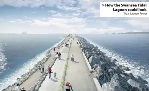  ?? Tidal Lagoon Power ?? > How the Swansea Tidal Lagoon could look