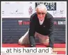  ??  ?? ... at his hand and footprint ceremony at TCL Chinese Theatre IMAX in 2017.