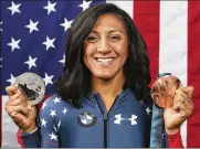  ?? RICK BOWMER / ASSOCIATED PRESS ?? United States bobsledder Elana Meyers Taylor is seeking her first Olympic gold medal after claiming bronze (2010) and silver (2014).