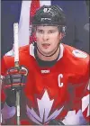  ?? CP PHOTO ?? Team Canada and Pittsburgh Penguins captain Sidney Crosby during recent World Cup of Hockey action in Toronto