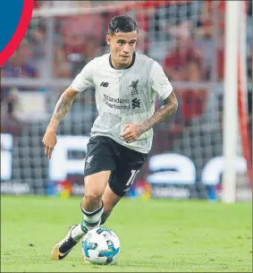  ??  ?? Coutinho sigue siendo un objetivo del Barça, pero también de otros clubs