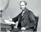  ??  ?? Robert FitzRoy was one of the first weather forecaster­s.