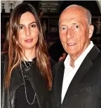  ??  ?? Fashion giant: Peter Simon with his daughter Zara last year