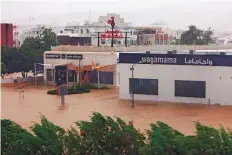  ?? AFP ?? Many localities in Muscat reported flooding and several seafront residences were evacuated.