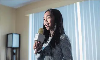  ?? JULIE JOCSAK THE ST. CATHARINES STANDARD ?? Niagara Falls 10-year-old Althea Timaan will compete in the junior division of CNE Rising Star Talent Competitio­n.