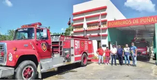  ?? RICADO FLETE ?? Local de bomberos del municipio de Puñal.