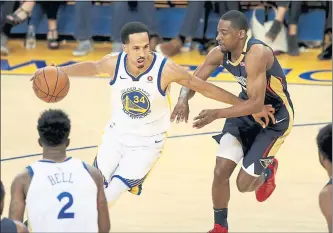  ?? RAY CHAVEZ – STAFF PHOTOGRAPH­ER ?? The Warriors’ Shaun Livingston is averaging 9.5 points per game and shooting 51 percent in the playoffs.