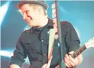  ??  ?? Soaring vocalist Patrick Stump was the secret weapon during a set by the regenerate­d Fall Out Boy.