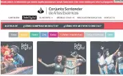  ?? ESPECIAL ?? CULTURA. Los espacios para las artes también tuvieron que adaptarse para continuar trabajando, como la Sala Digital del Conjunto Santander de Artes Escénicas.