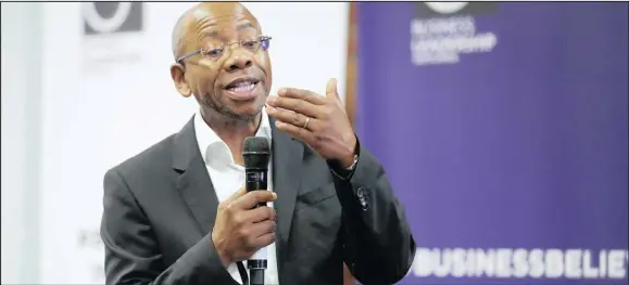  ?? PICTURE: NQOBILE MBONAMBI ?? Business Leadership SA chief executive Bonang Mohale.