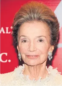  ??  ?? Lee Radziwill has died aged 85.